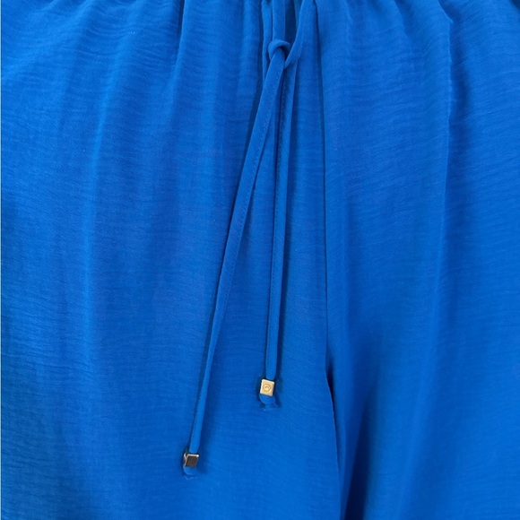 Michaels Royal Blue Wide-Leg Pants - Picture 3 of 6